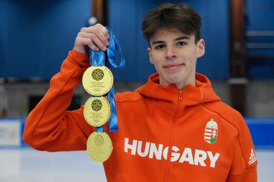 Óriási magyar siker a téli Európai Ifjúsági Olimpiai Fesztiválon