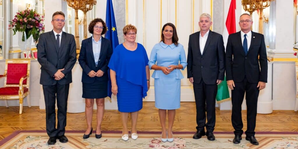 Négy új rektort nevezett ki Novák Katalin a Sándor-palotában