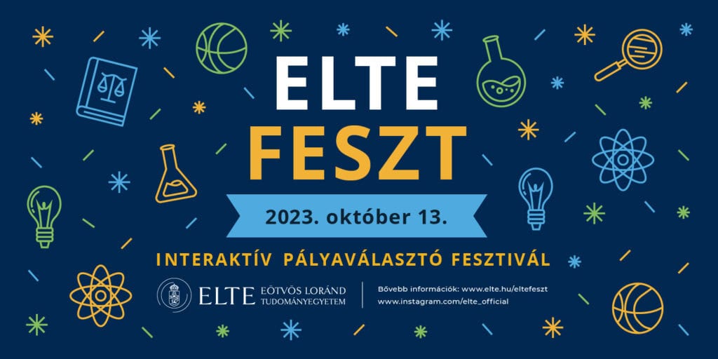 Téged is vár az ELTEfeszt 2023! – Fókuszban a mesterséges intelligencia