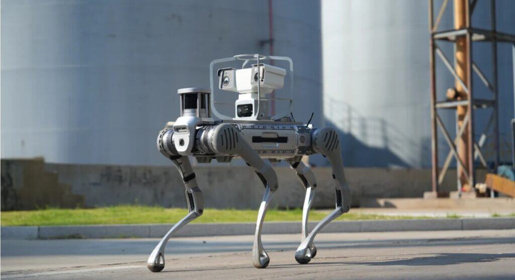 Unitree B2 model, Infuze Robotics, fotó: Infuze Robotics