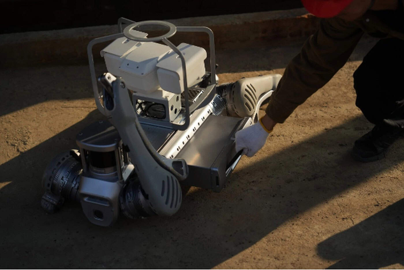 Unitree B2 modell, Infuze Robotics, fotó: Infuze Robotics 
