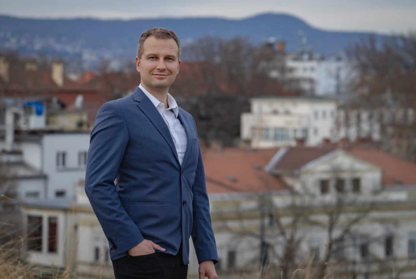 Sipos Lóránt, a SOMACRM ügyvezetője, fotó: SOMACRM