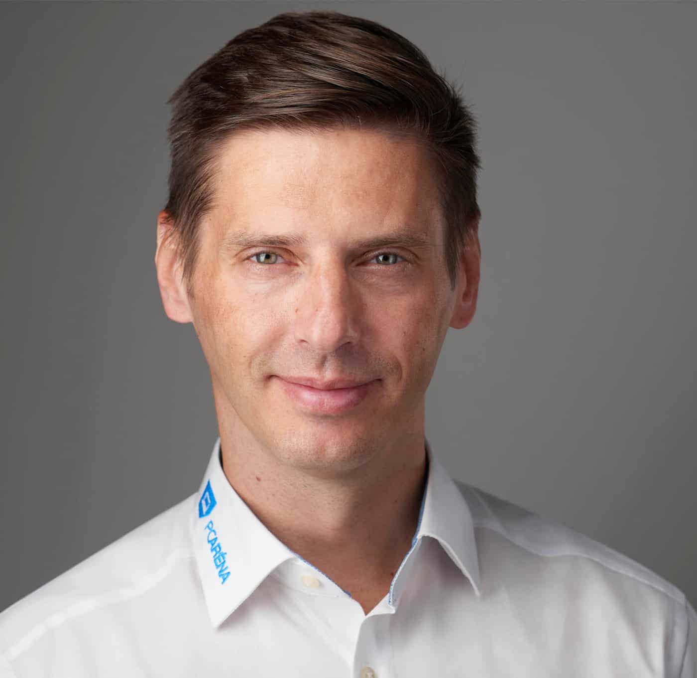 Csajbók Róbert, a PC Aréna ügyvezetője, forrás: PC Aréna