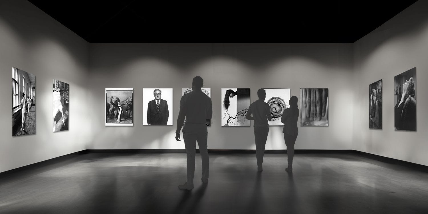 A Nemzeti Fotóművészeti Múzeum belső látványterve.