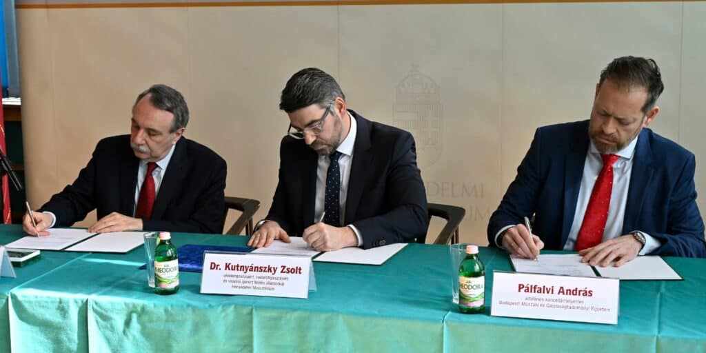 Együttműködési megállapodást kötött a BME és a Honvédelmi Minisztérium