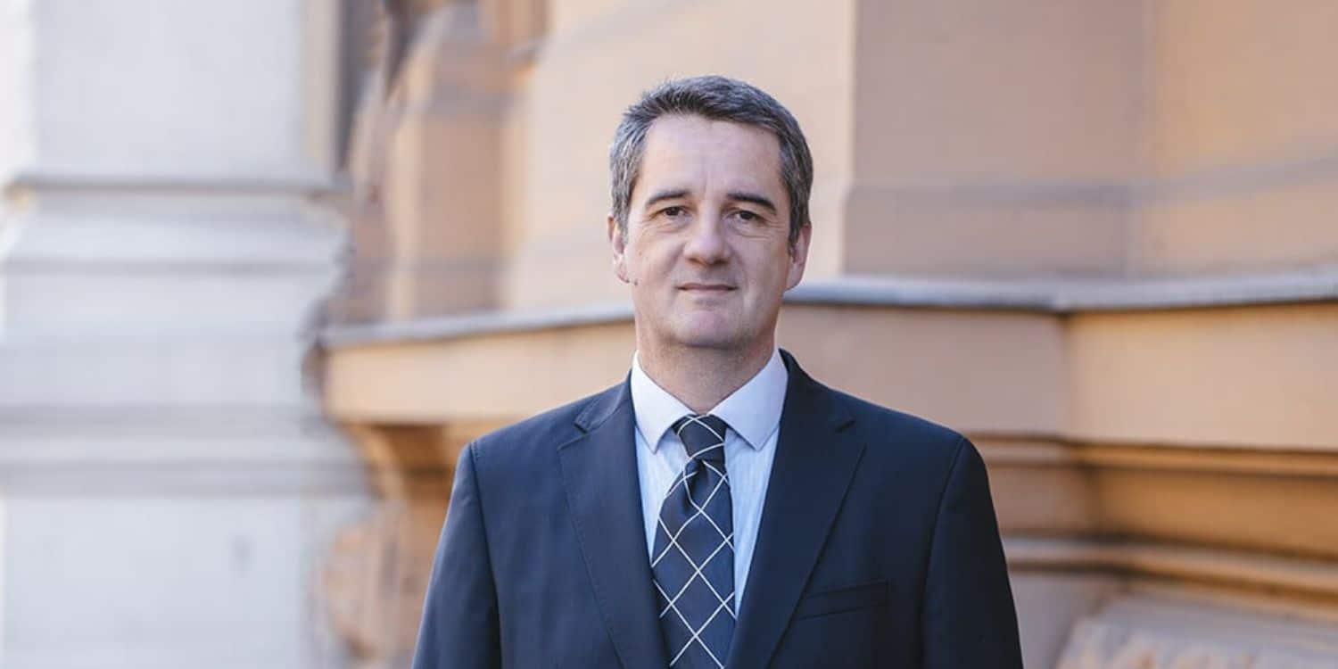 Dr. Andor György a BGE új rektora.