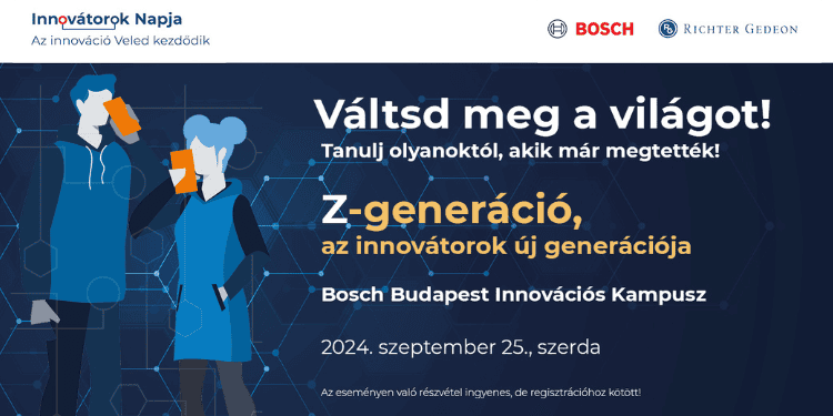 Innovátorok Napja 2024: fókuszban a Z-generáció