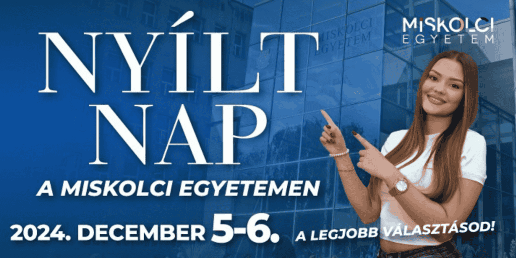 Nyílt nap a Miskolci Egyetemen: sztárfellépők, látványos bemutatók, izgalmas programok!