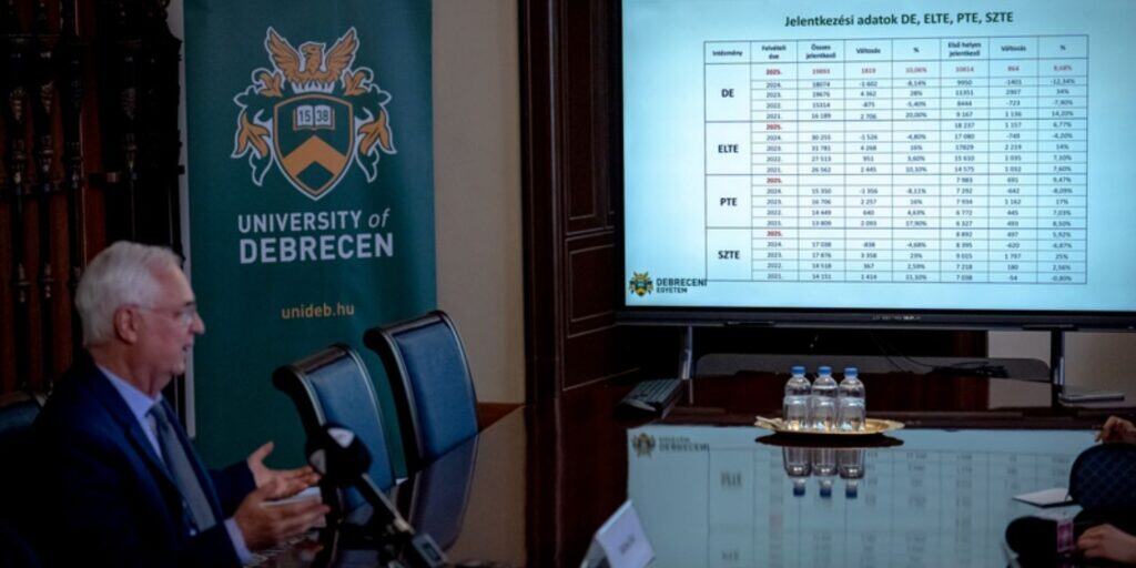Felvételi: újabb rekordok a Debreceni Egyetemen