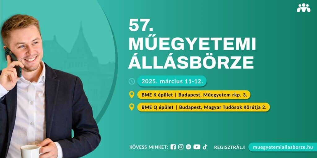 Több száz állás és szakmai gyakorlat – Újra vár a Műegyetemi Állásbörze!