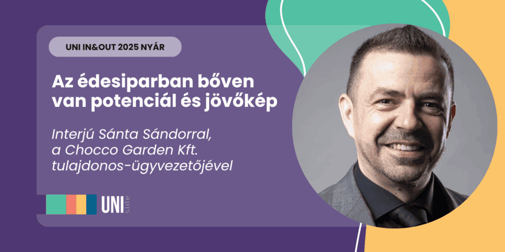 Az édesiparban bőven van potenciál és jövőkép – interjú Sánta Sándorral, a Chocco Garden Kft. tulajdonos-ügyvezetőjével