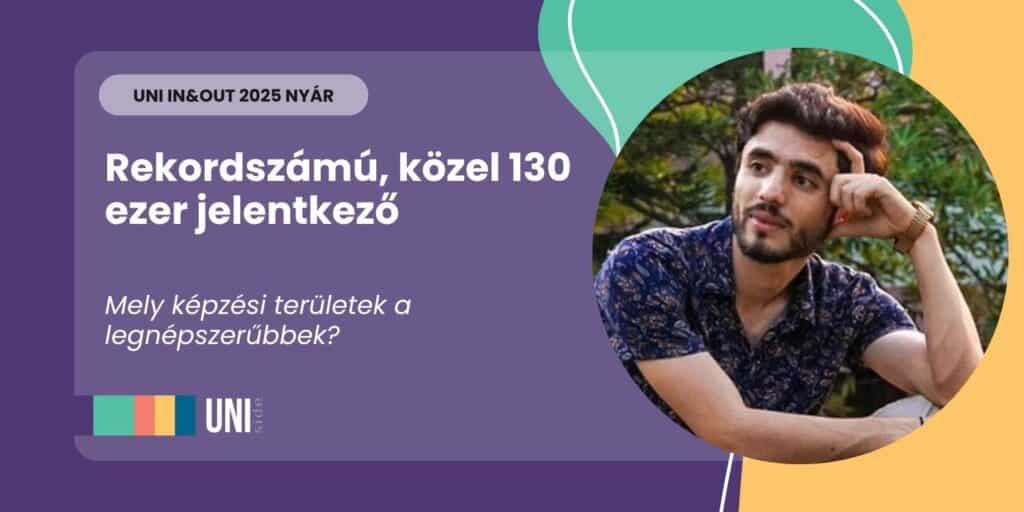 Képzési területek – Rekordszámú, közel 130 ezer jelentkező