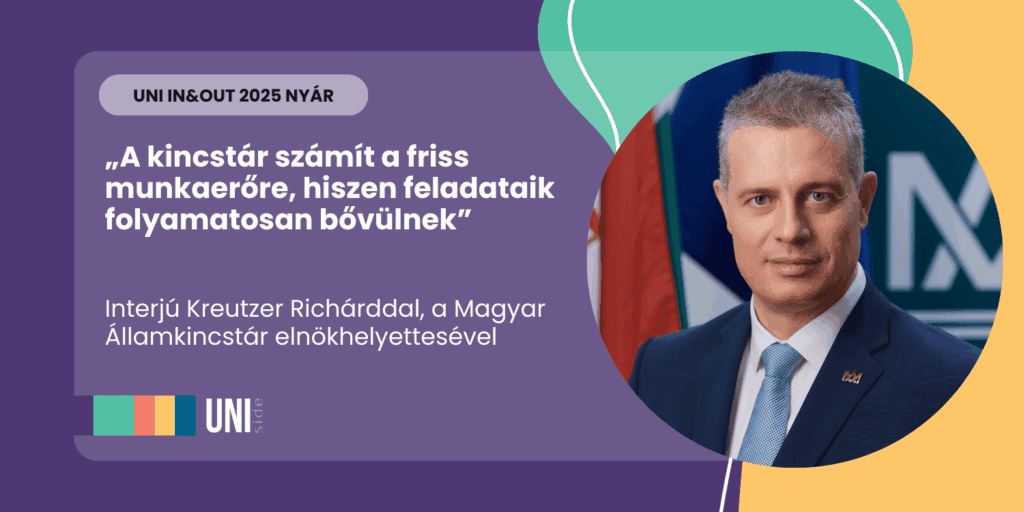 „A kincstár számít a friss munkaerőre, hiszen feladataik folyamatosan bővülnek” – interjú Kreutzer Richárddal, a Magyar Államkincstár elnökhelyettesével