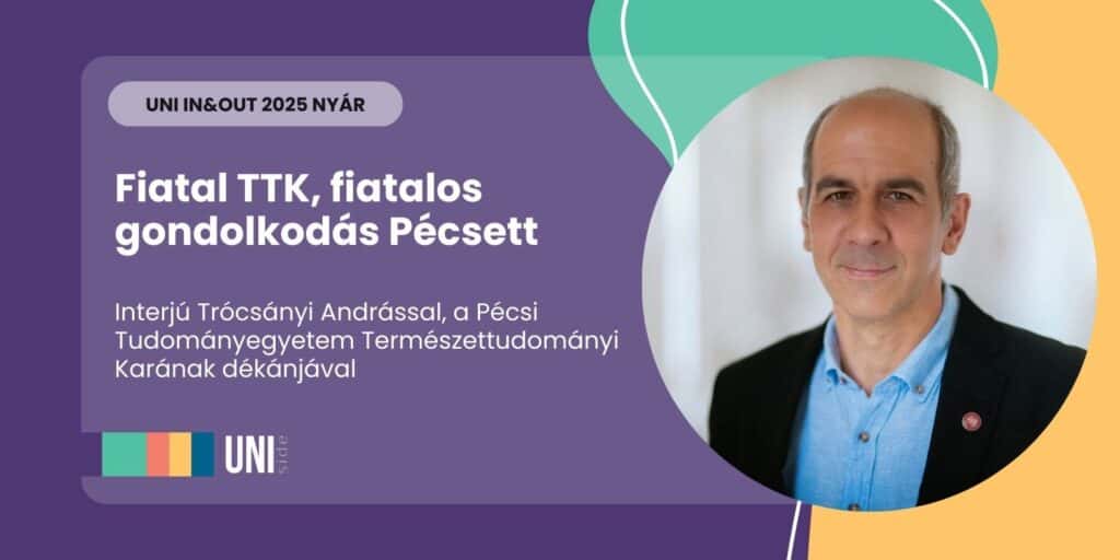 Fiatal TTK, fiatalos gondolkodás Pécsett – interjú Trócsányi Andrással, a Pécsi Tudományegyetem Természettudományi Karának dékánjával