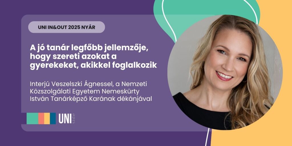 A jó tanár legfőbb jellemzője, hogy szereti azokat a gyerekeket, akikkel foglalkozik – Interjú Veszelszki Ágnessel, az NKE-NITK dékánjával