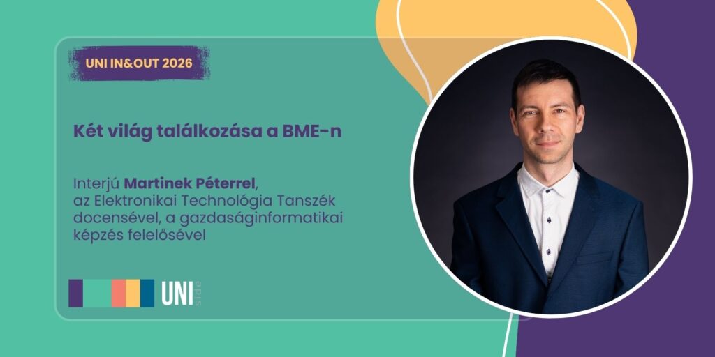 Két világ találkozása a BME-n – interjú Martinek Péterrel