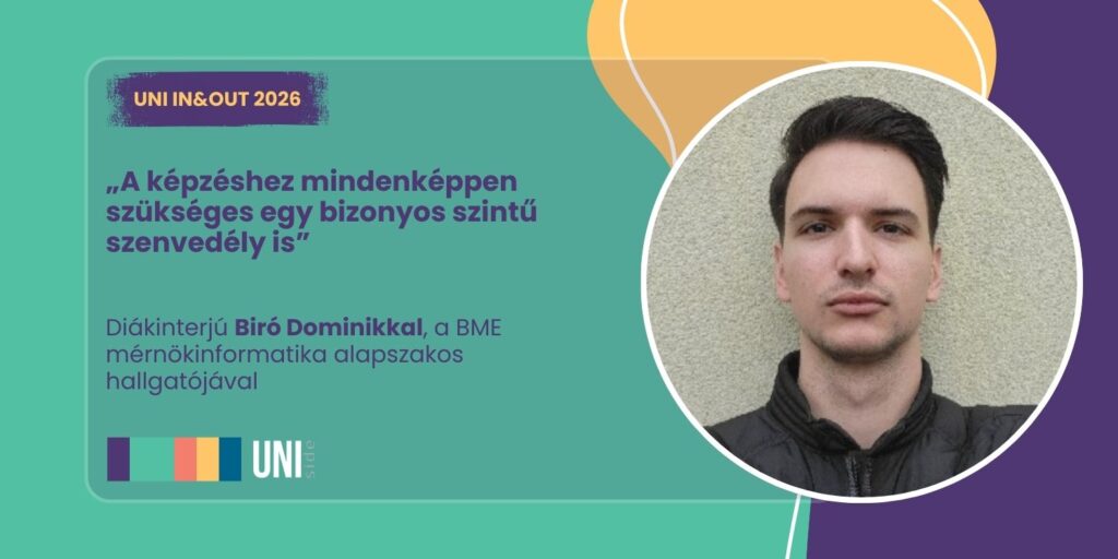 „A képzéshez mindenképpen szükséges egy bizonyos szintű szenvedély is” – diákinterjú Biró Dominikkal, a BME mérnökinformatika alapszakos hallgatójával