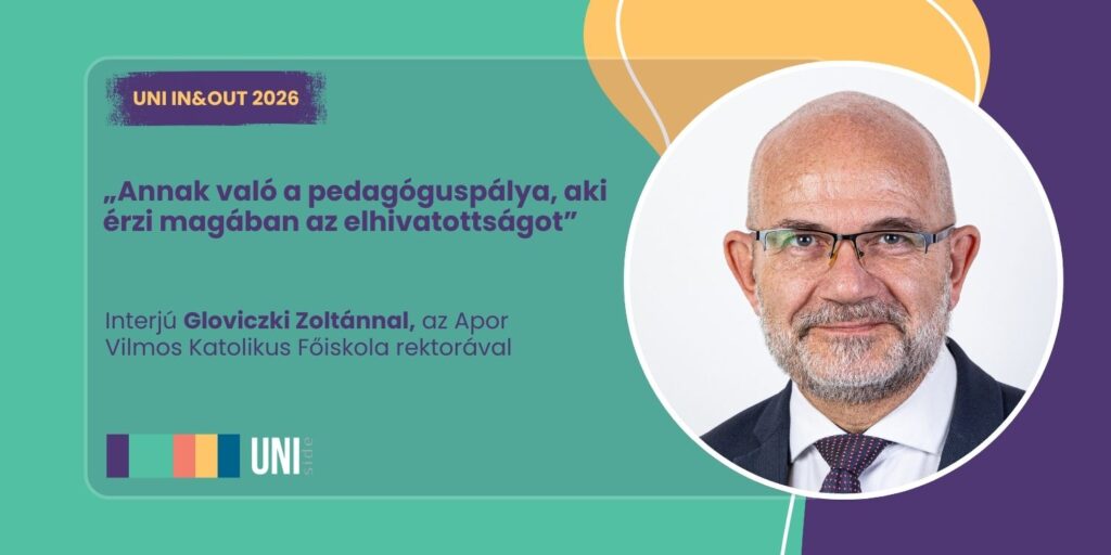 „Annak való a pedagóguspálya, aki érzi magában az elhivatottságot” – interjú Gloviczki Zoltánnal, az Apor Vilmos Katolikus Főiskola rektorával