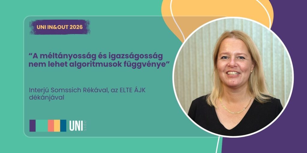 A méltányosság és igazságosság nem lehet algoritmusok függvénye – interjú Somssich Rékával, az ELTE ÁJK dékánjával