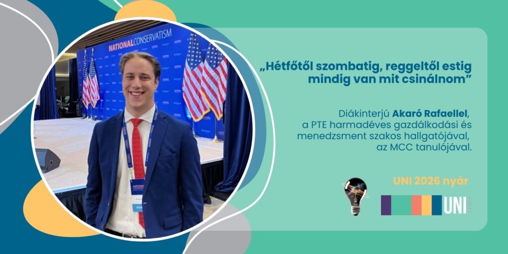 „Hétfőtől szombatig, reggeltől estig mindig van mit csinálnom” – diákinterjú Akaró Rafaellel