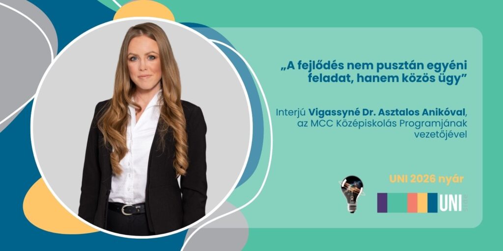 „A fejlődés nem pusztán egyéni feladat, hanem közös ügy” – interjú Vigassyné Asztalos Anikóval