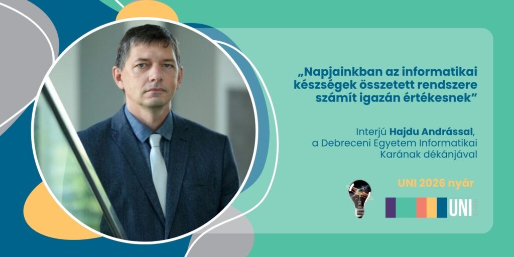 „Napjainkban az informatikai készségek összetett rendszere számít igazán értékesnek” – interjú Hajdu Andrással