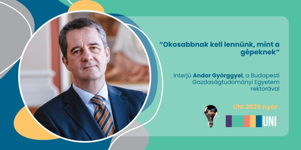 Okosabbnak kell lennünk, mint a gépeknek – interjú Andor Györggyel, a Budapesti Gazdaságtudományi Egyetem rektorával