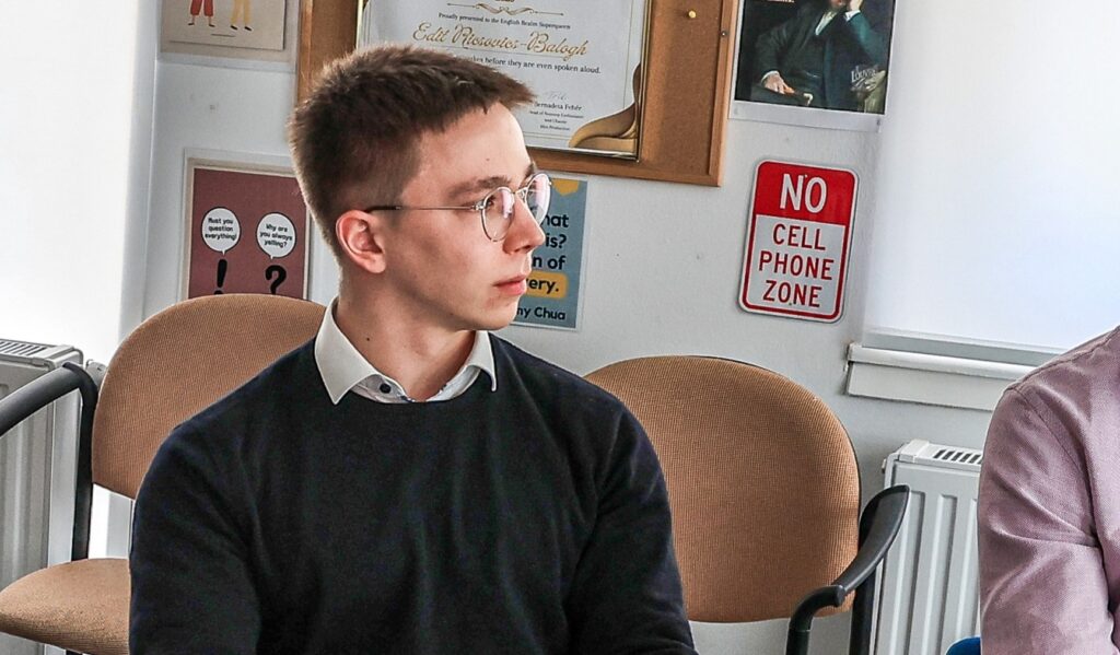 „A mentalitáson múlik minden” – diákinterjú Werner Leventével, a BME mérnökinformatika szakos hallgatójával