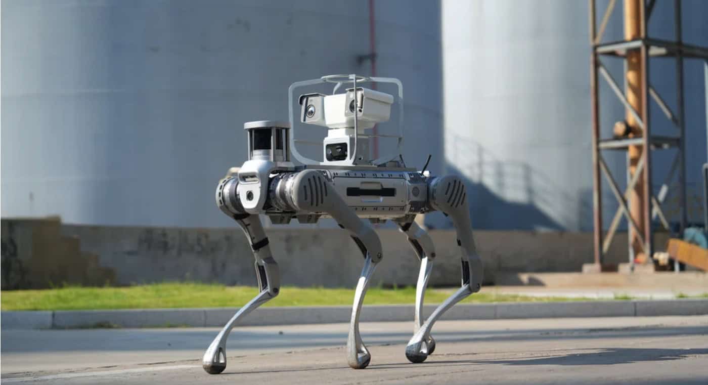 Unitree B2 model, Infuze Robotics, fotó: Infuze Robotics