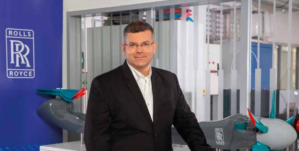 Balázs Gergely György - a Rolls-Royce Magyarország ügyvezető igazgatója fotó: Rolls-Royce